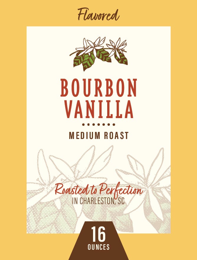 Bourbon Vanilla 1lb Bag Charleston Coffee Exchange