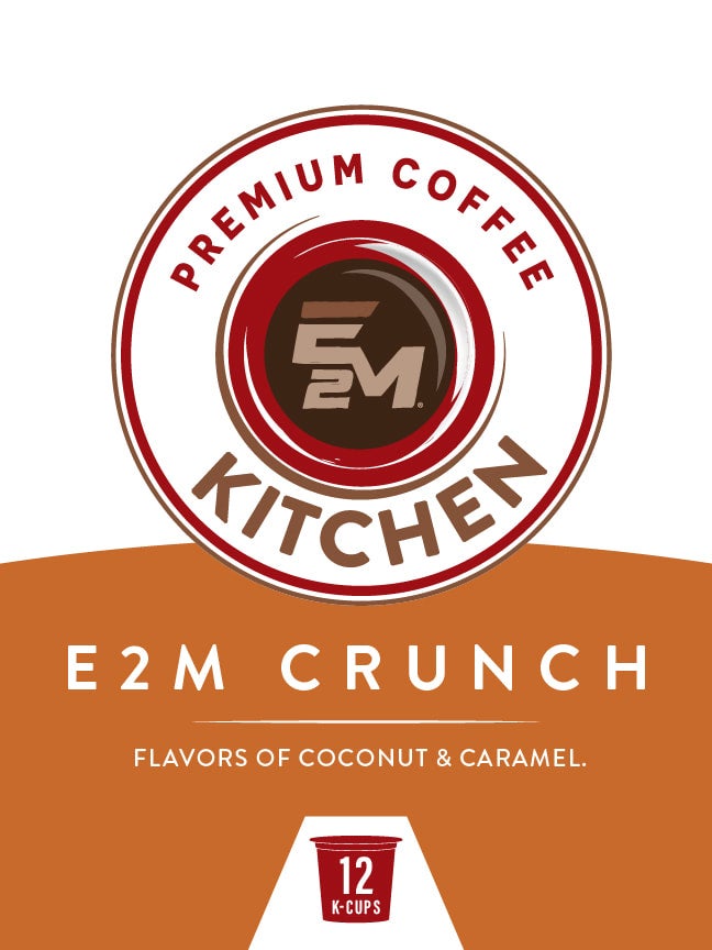 E2M Crunch KCups E2M Kitchen Charleston Coffee Exchange