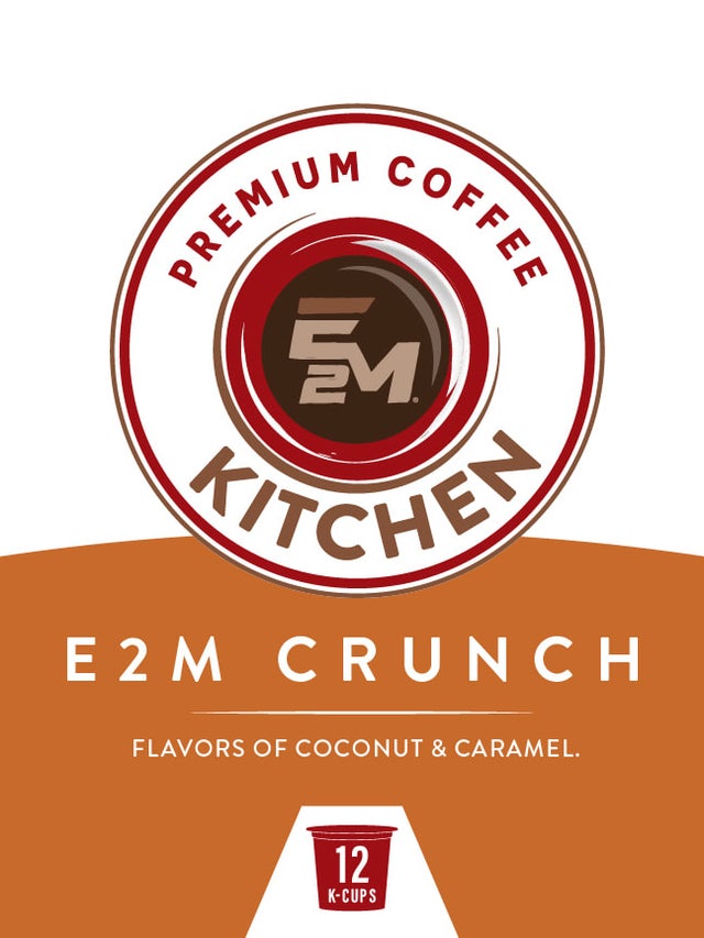 E2M Kitchen Premium Coffee - Single Serving K-Cup Coffee Roasts by