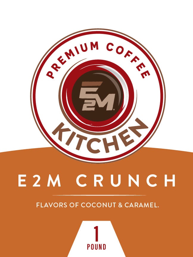 E2M Crunch E2M Kitchen 1lb Bag Charleston Coffee Exchange